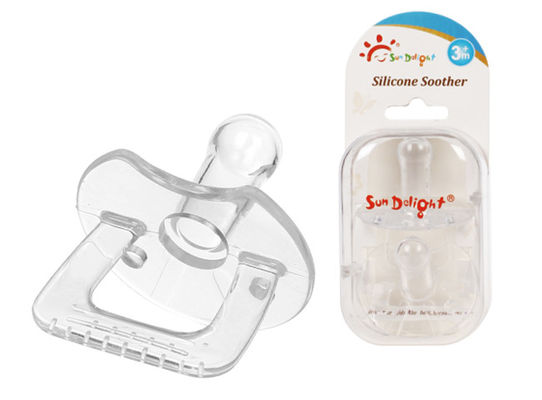 BPA 무료 ISO 투명 액 실리콘 아기 수더