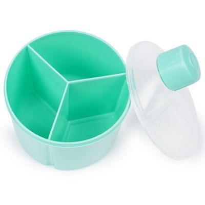 BPA 무료 PP 분유 분배기 3 그리드 아기 분유 컨테이너