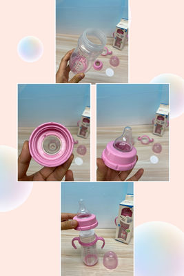 12oz 330ml PP 아기 병 두 개의 손잡이와 함께 phthalate 무료 살균