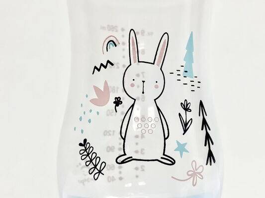 BPA 프리 플라스틱 신생아 젖병 (260ml 용량, 누수 방지 디자인)