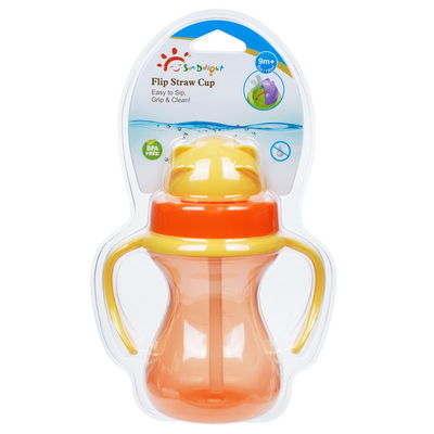 두배 손잡이 BPA 자유롭 6 온스 190 밀리람베르트는 무게를 지운 밀짚 컵을 어린애처럼 다룹니다