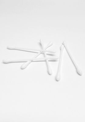 100% 면 100 PC 플라스틱 스틱 아기 안전성 면 꽃봉오리