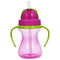 부드러운 탄력적 BPA 자유롭 9개 온스 290 밀리람베르트 아기 sippy 컵