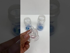 세척할 수 있는 명백한 넓은 목 실리콘 반대 코리크 젖꼭지